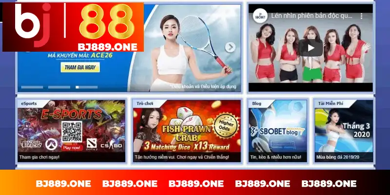 Các bước tham gia sảnh Sbobet BJ88 cho tân thủ Các bước tham gia sảnh Sbobet BJ88 cho tân thủ